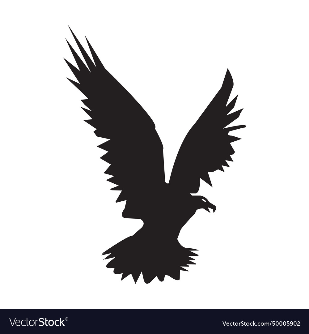 Flying eagle icon Royalty Free Vector Image - VectorStock