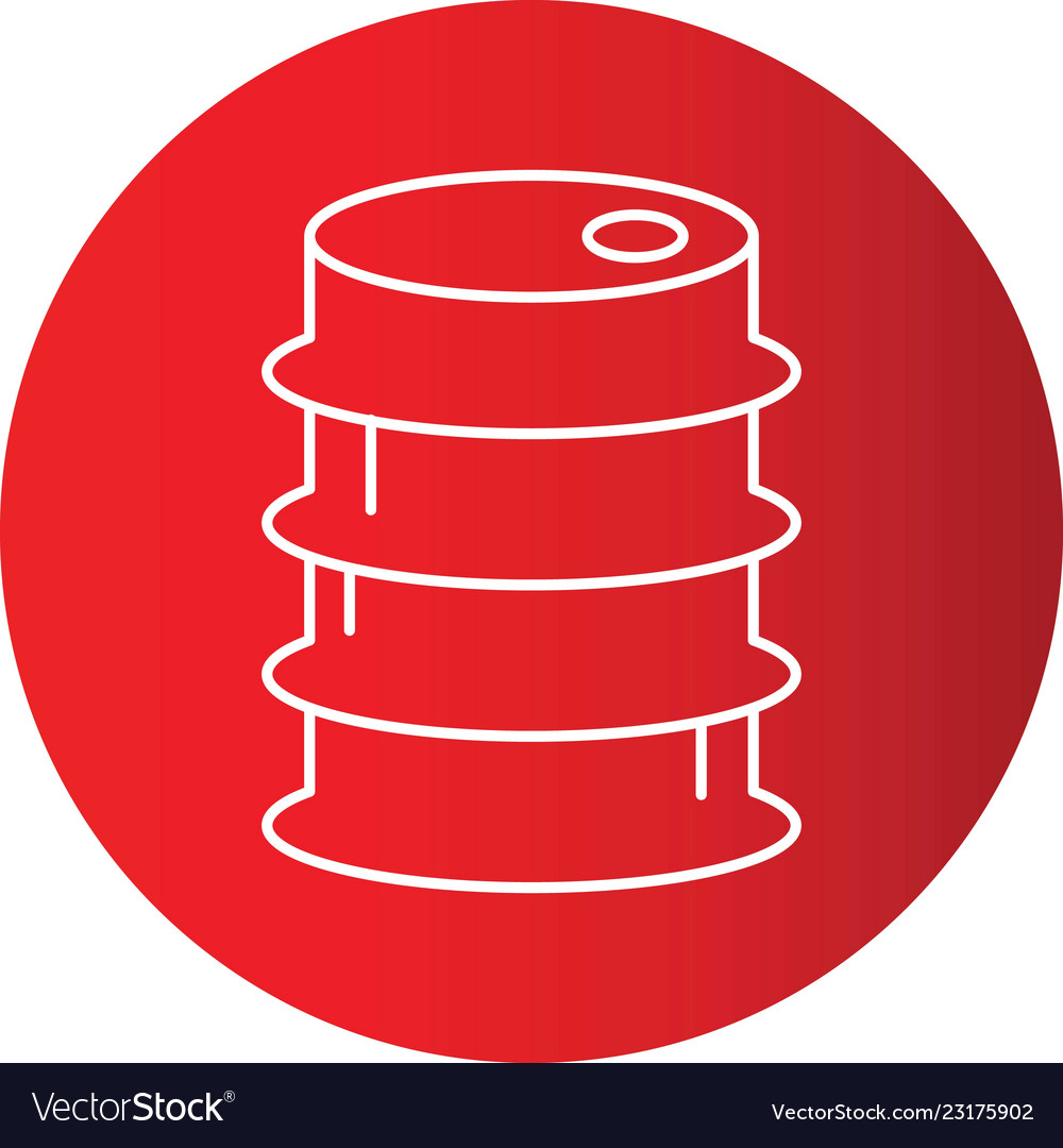 Gradient line circle perfect icon or pigtogram