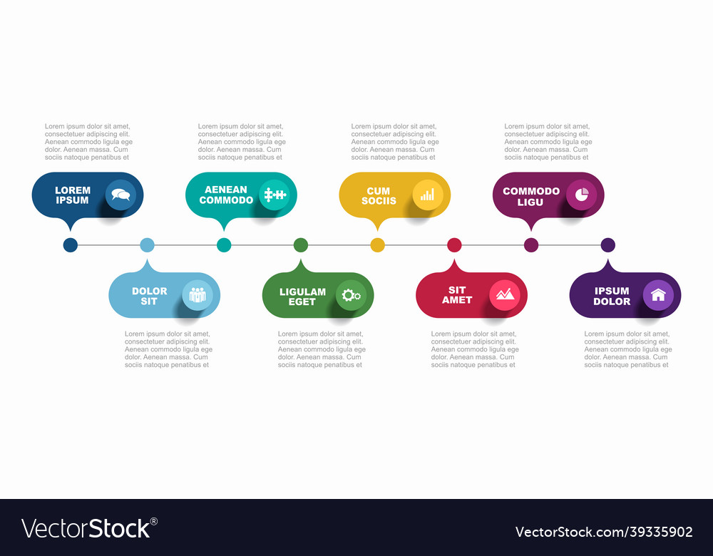 Infographic design template with place for your Vector Image