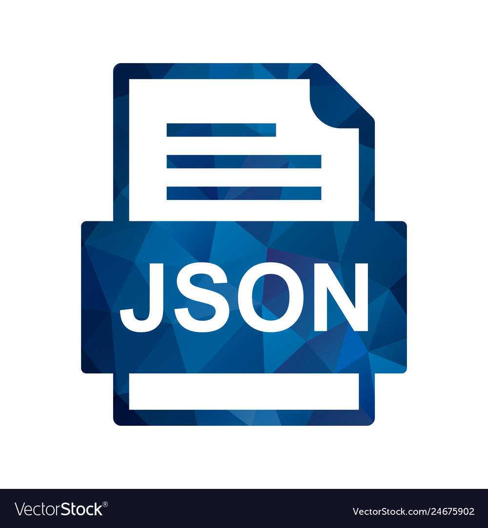 Json file document icon