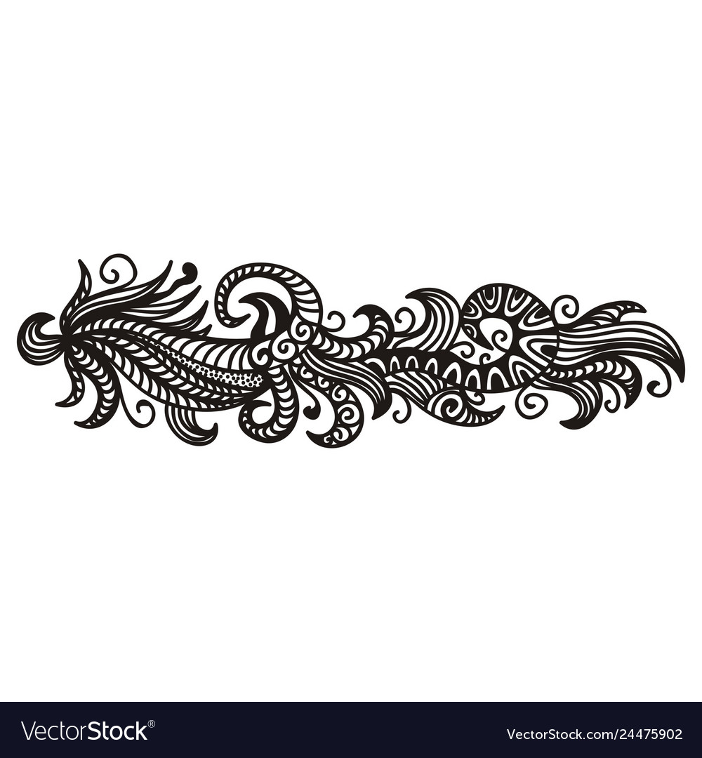 Nature pattern vector image Nature pattern