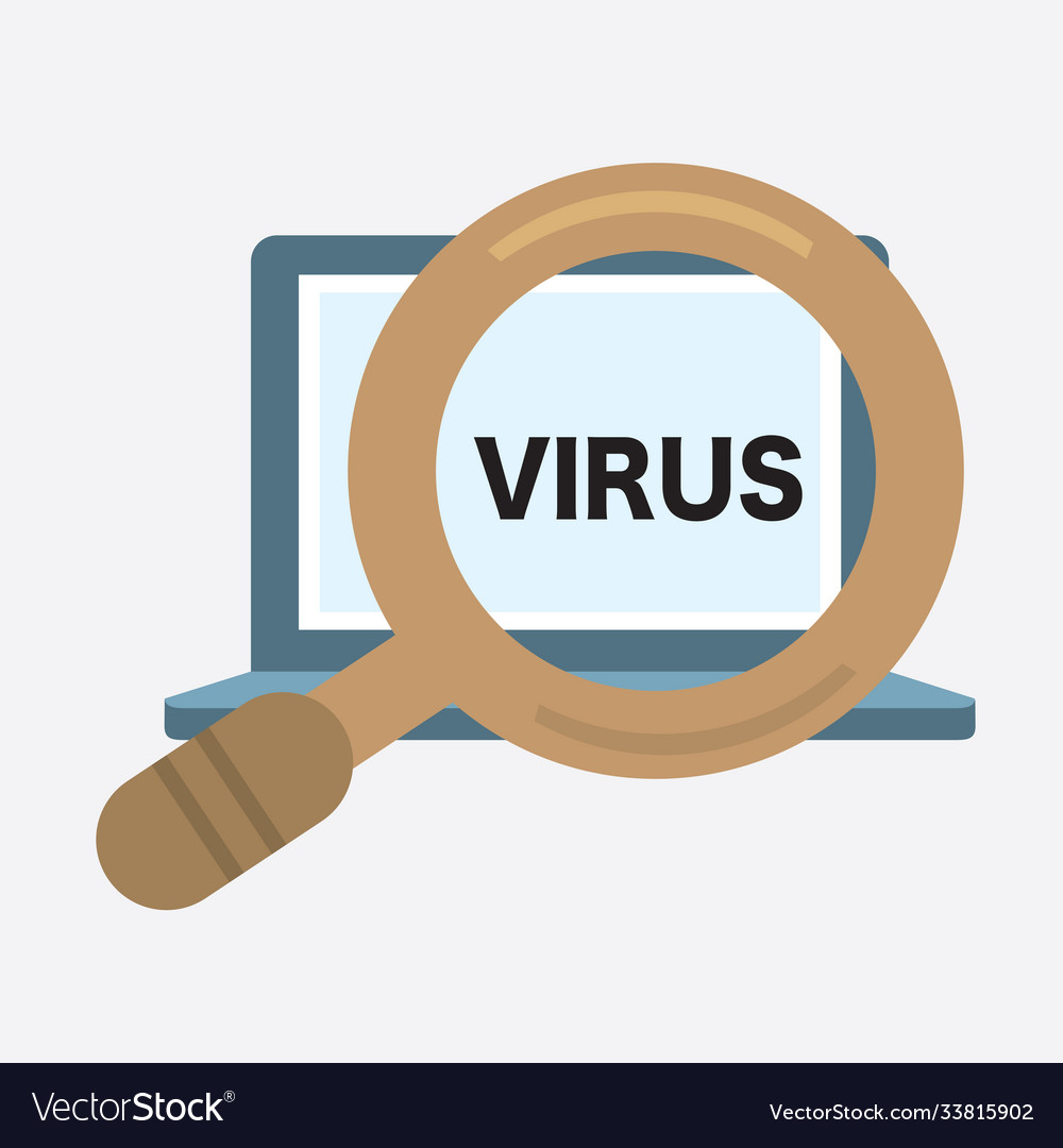 Scanning laptop computers for viruses