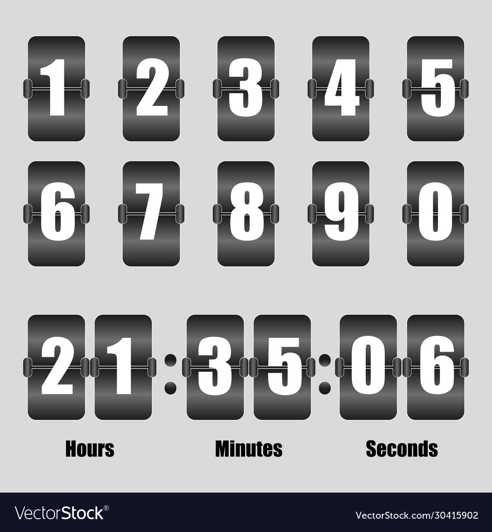 Set inverted scoreboard and clock in flat