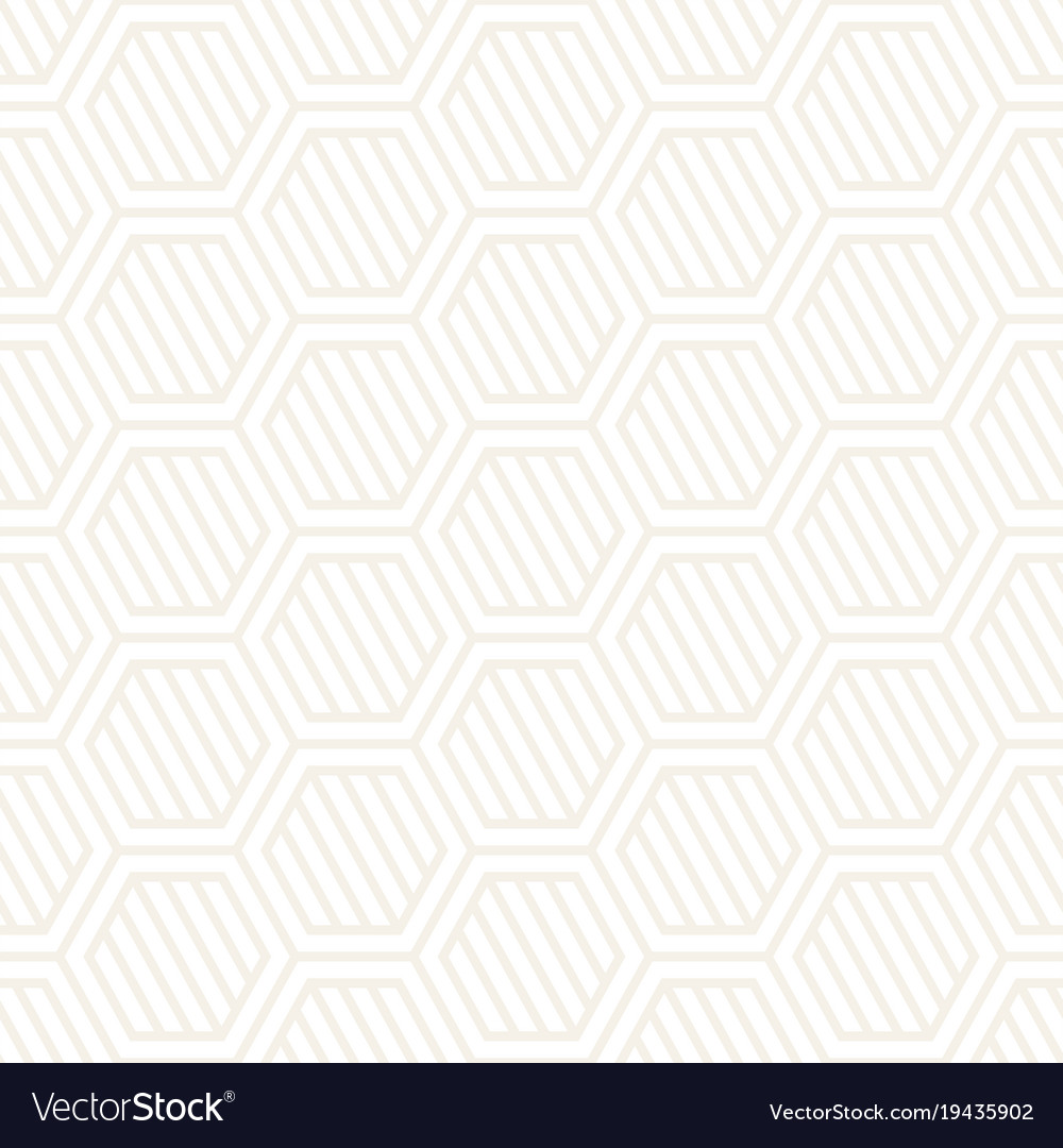 Subtle Hexagonal Stripe Pattern