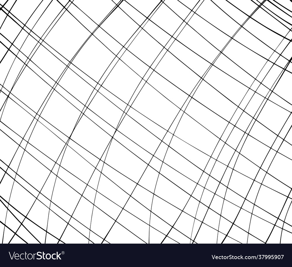 Hand drawn abstract pattern with lines