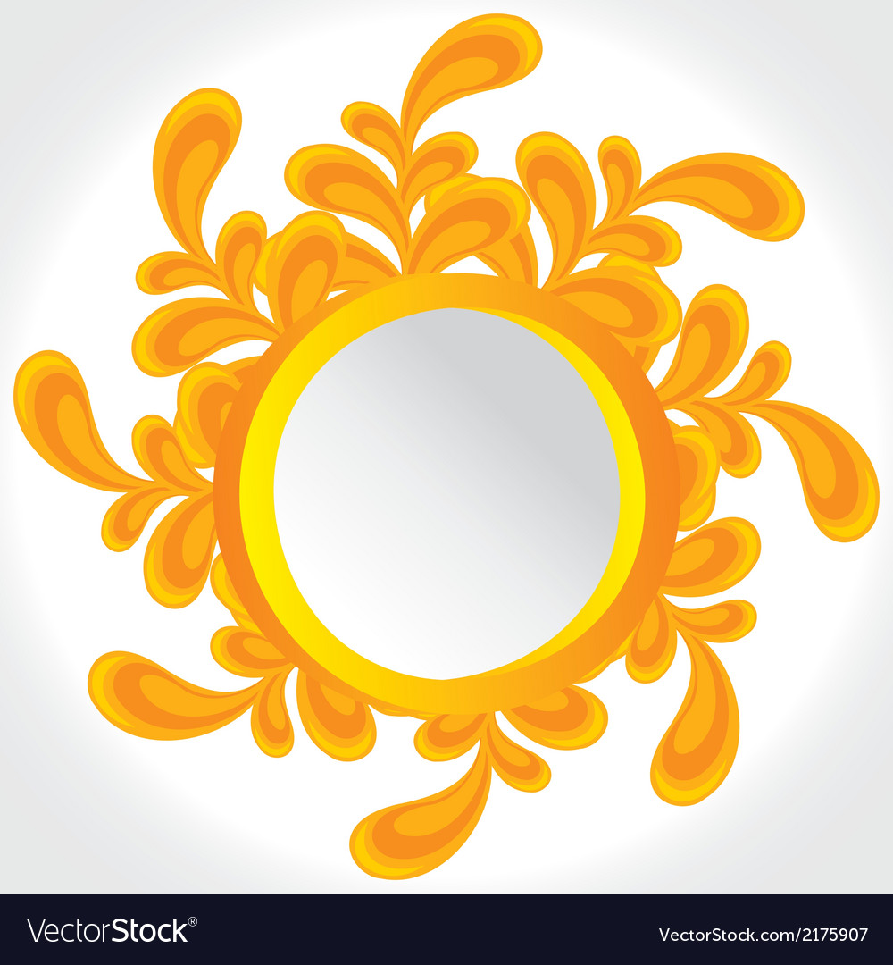 Yellow floral vintage and background