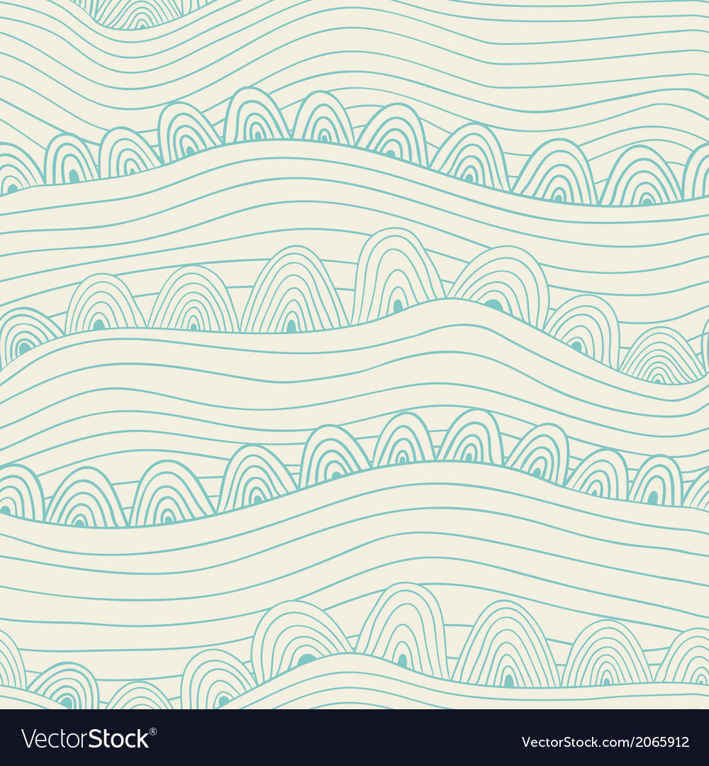 Abstract seamless pattern with stripes and circles