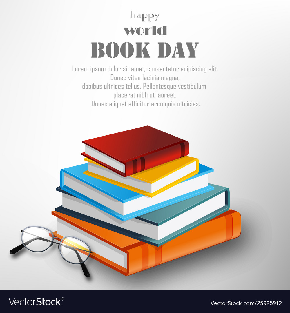 Colorful book for world day