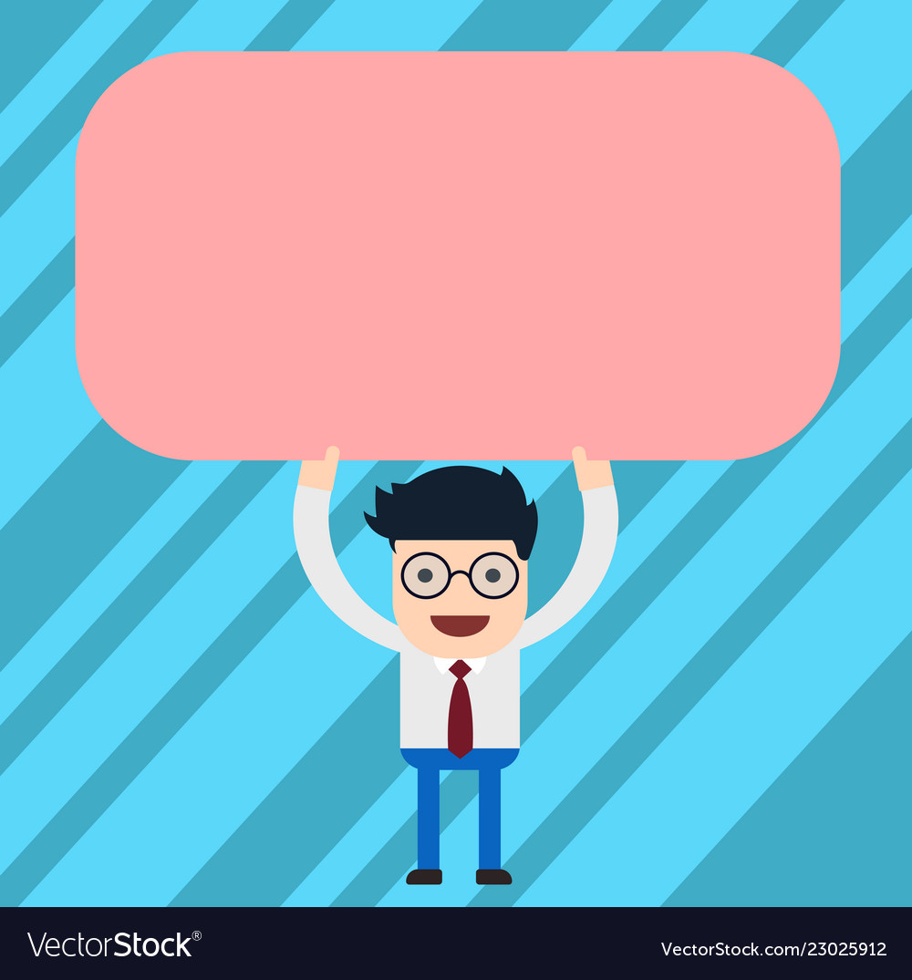 Design business empty template isolated minimalist vector image Design business empty template isolated minimalist