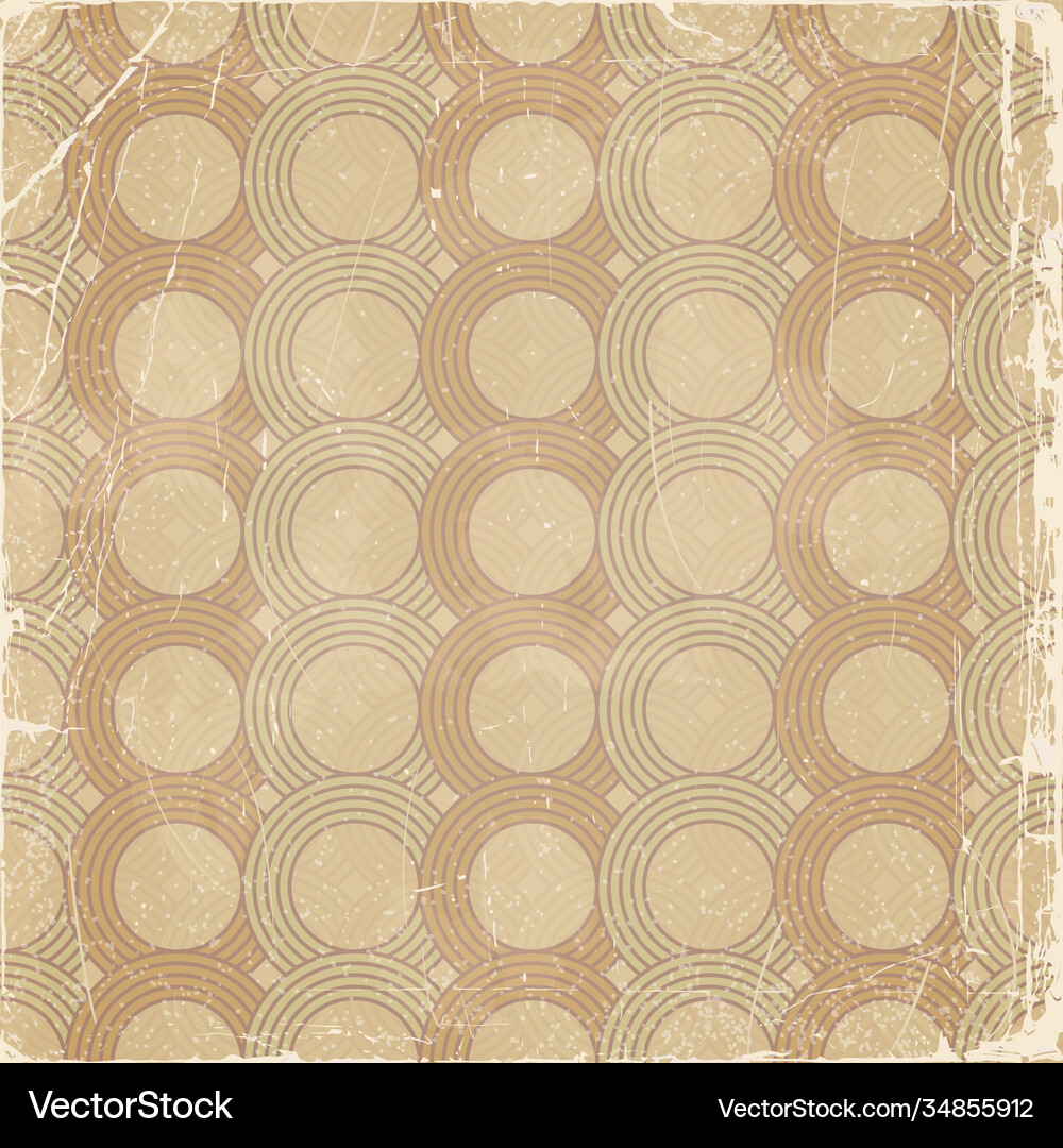 Retro pattern with scratches Royalty Free Vector Image