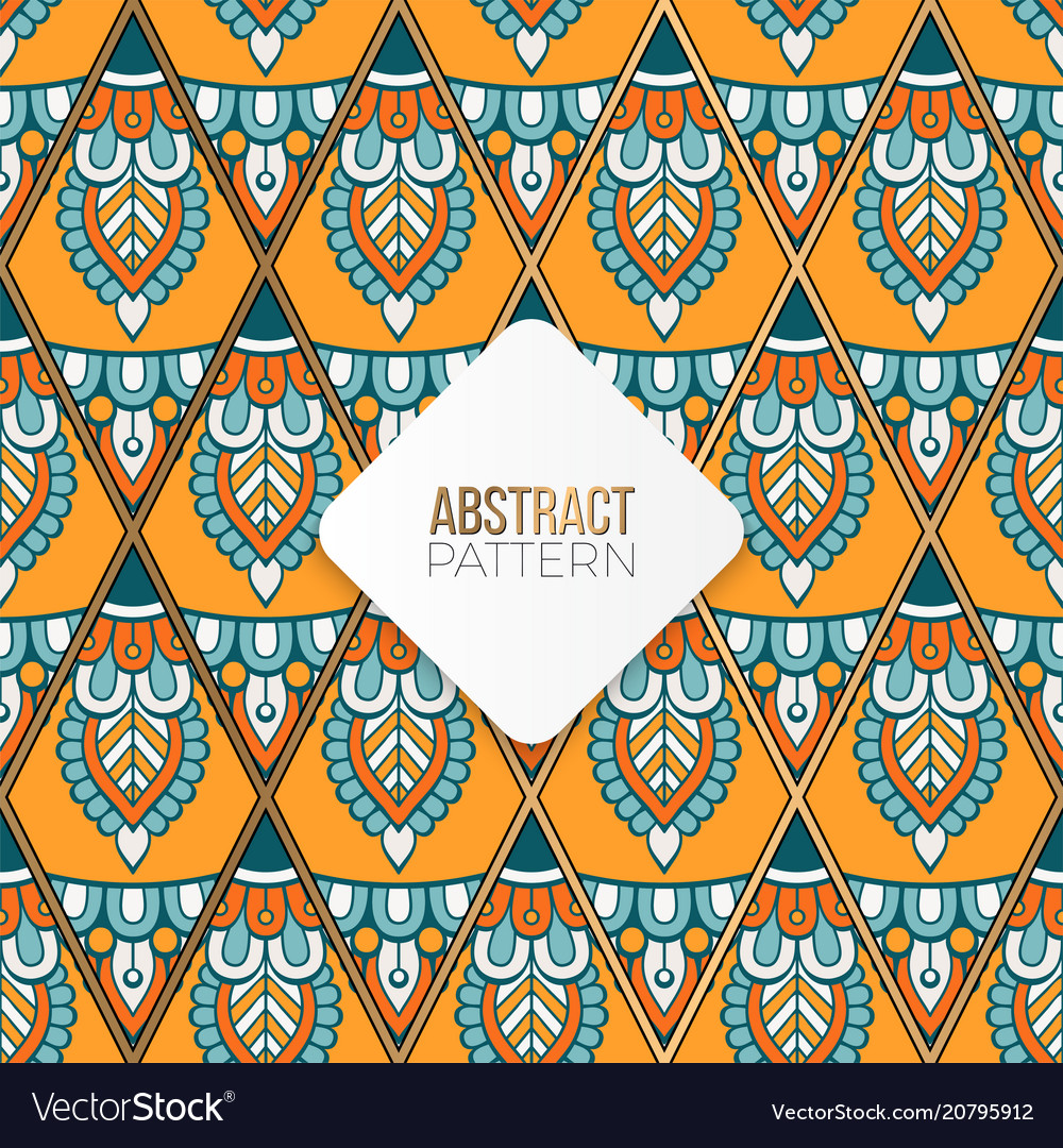 Seamless pattern tile