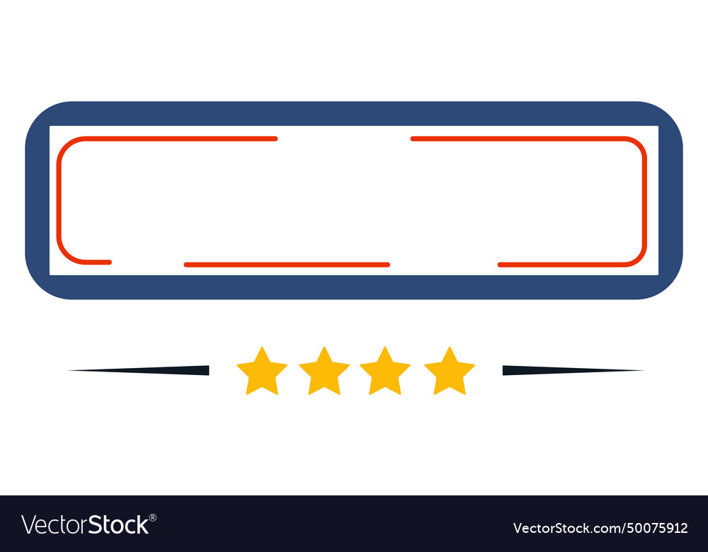 Three-star rating with empty comment box customer
