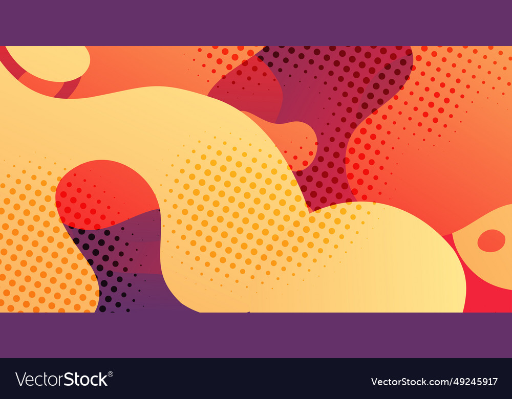 Abstract liquid wave background with colorful
