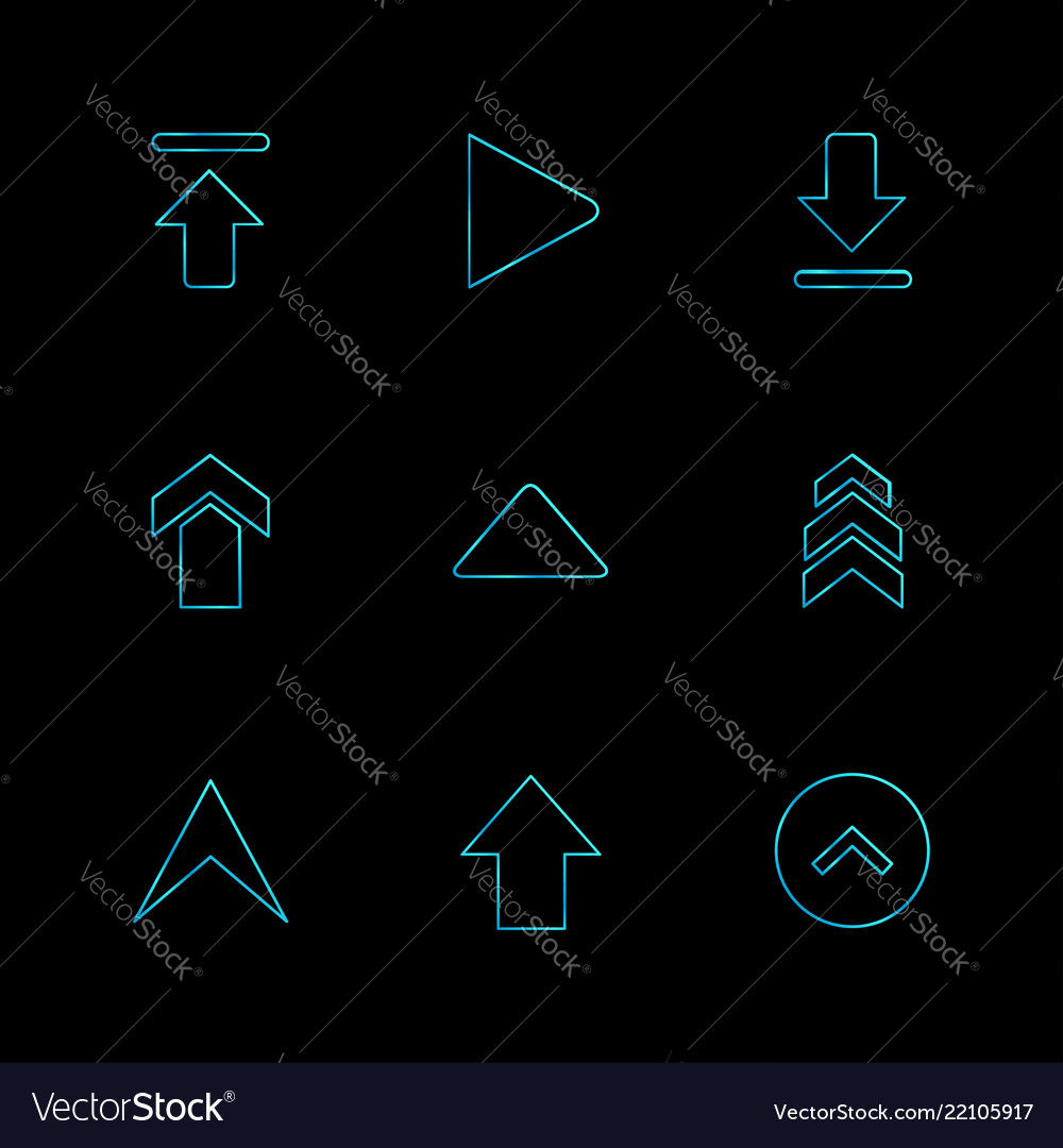 Arrows directions pointer arrow user