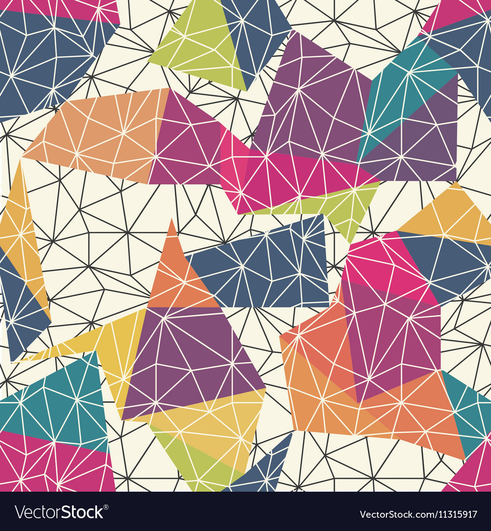 Geometric Wireframe Pattern