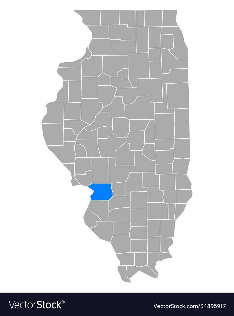 Map madison in illinois