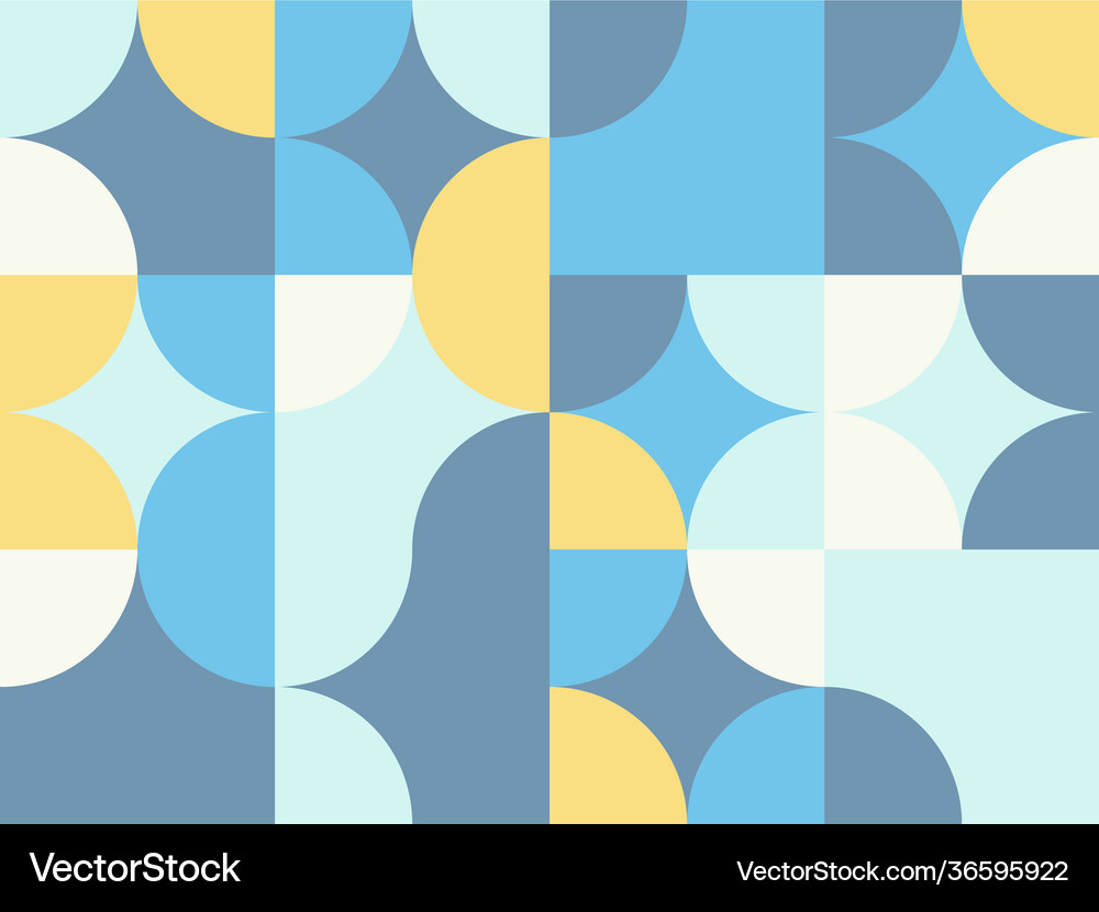 Cold White Pattern Cold Geometric Pattern Royalty Free Vector Image