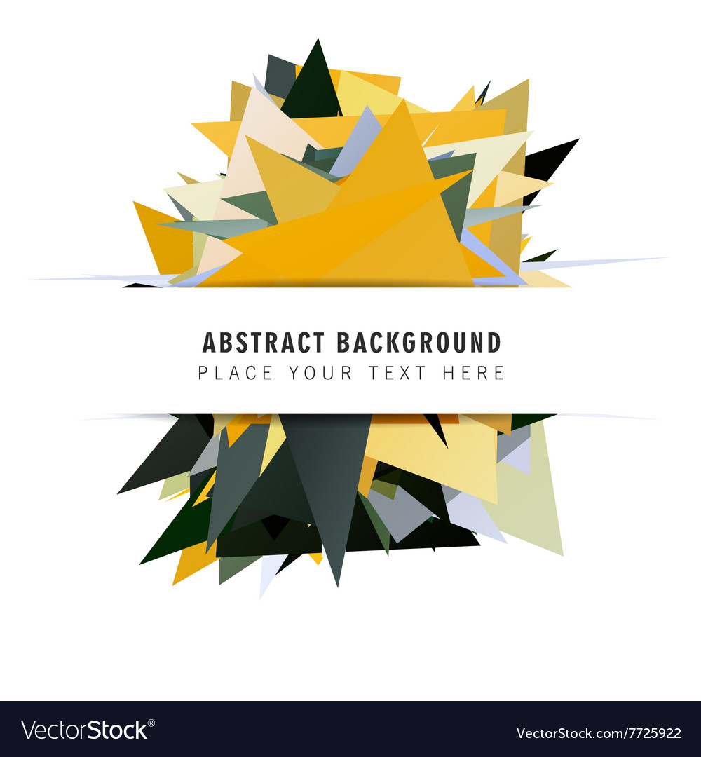 Modern polygonal background