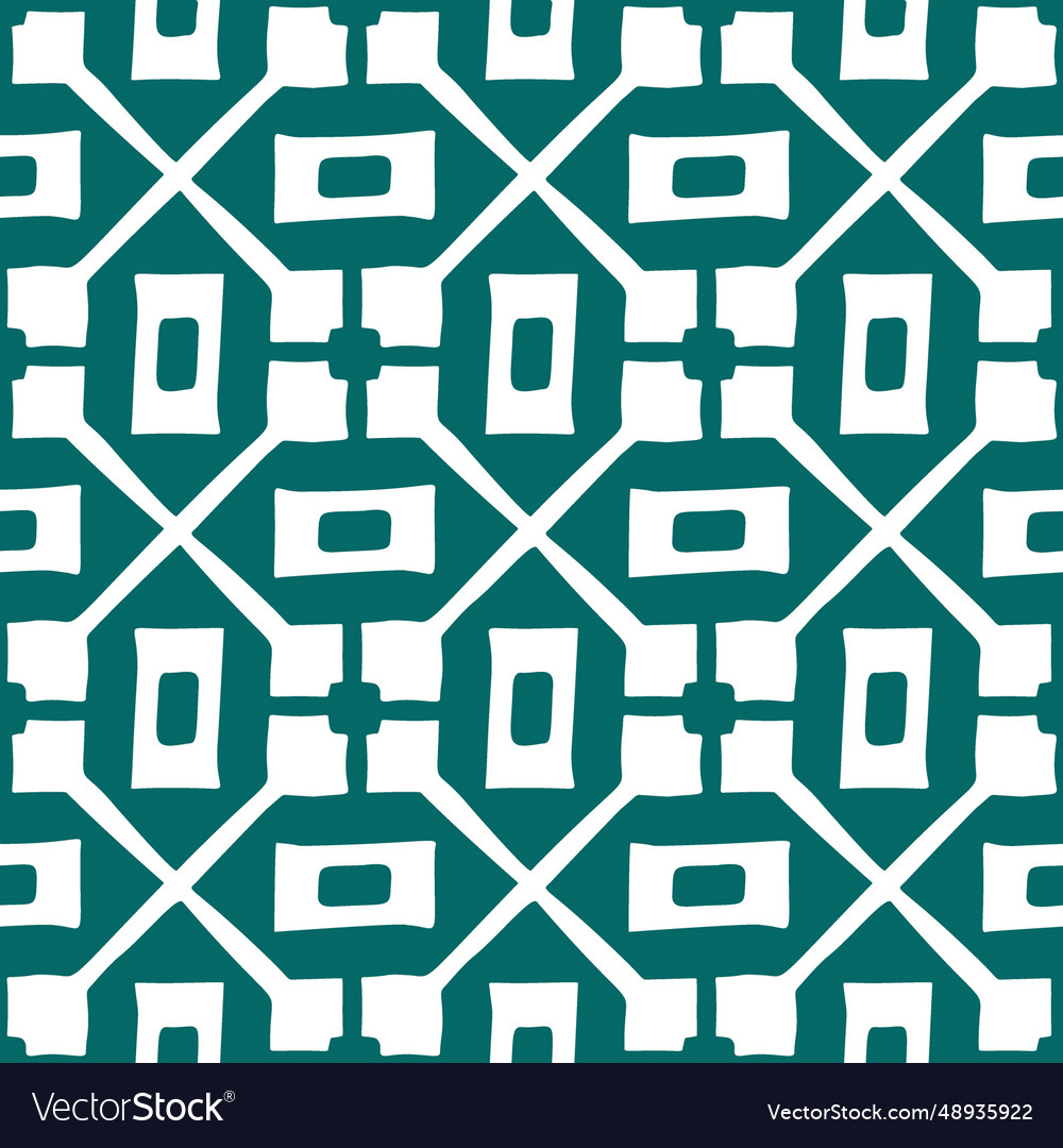 Seamless pattern with the simple geometrical vector image Seamless pattern with the simple geometrical