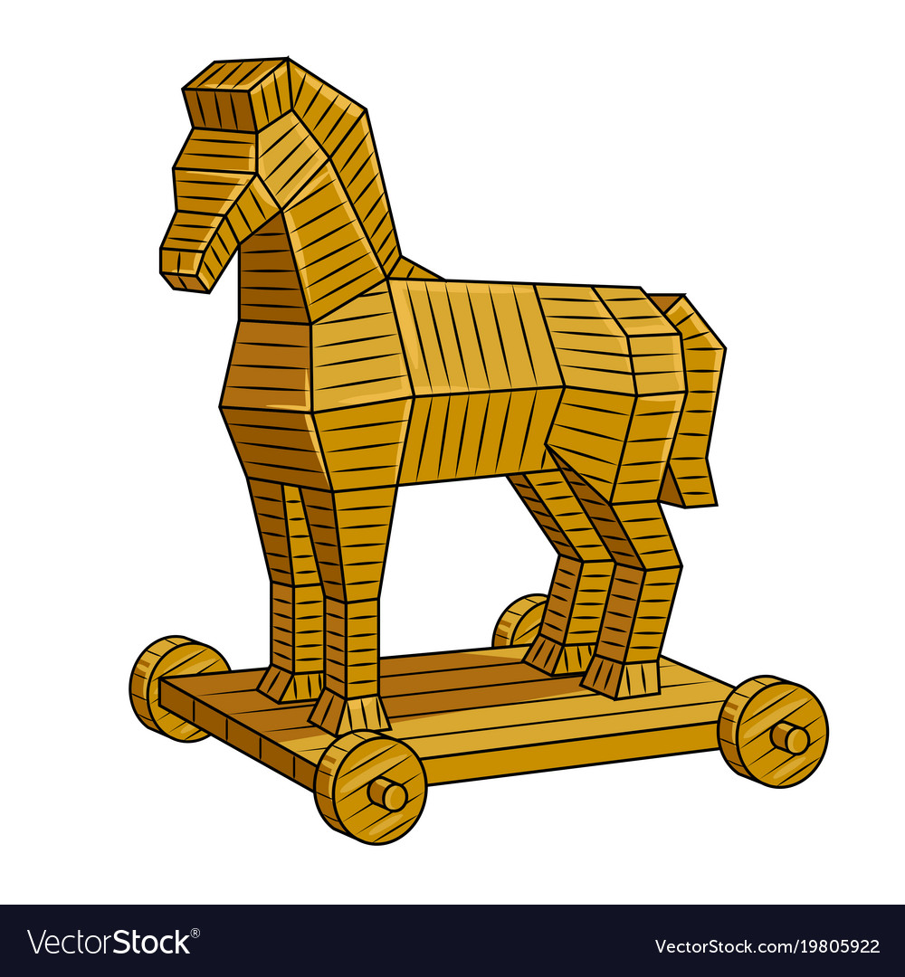 trojan horse art