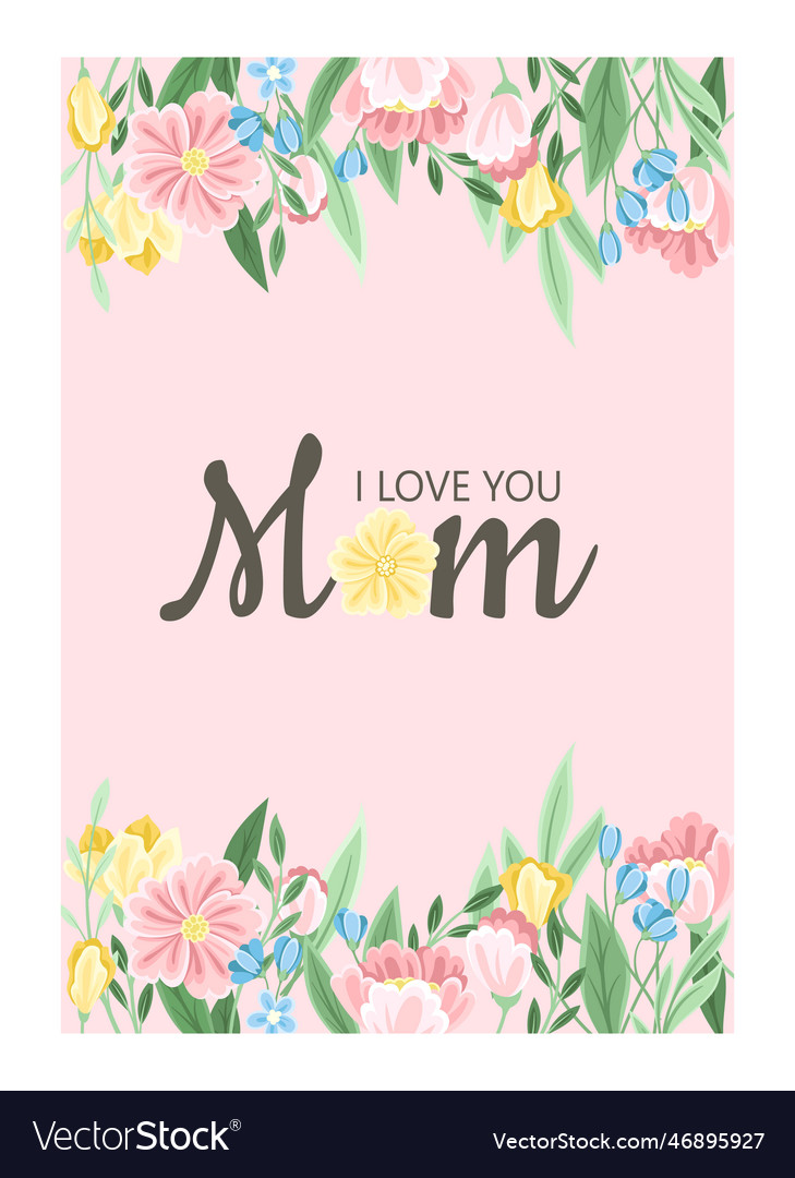 Floral Mother's Day Postcards
