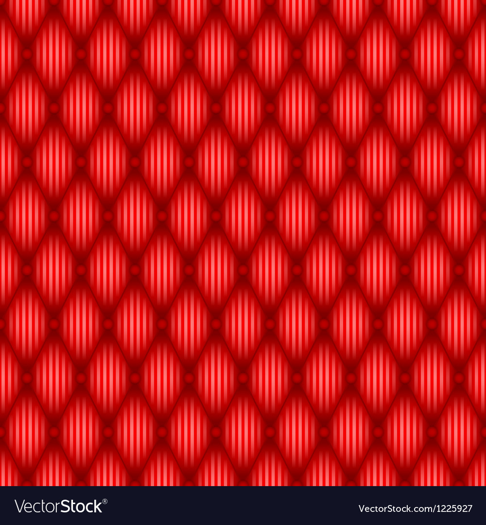 Red Geometric Pattern
