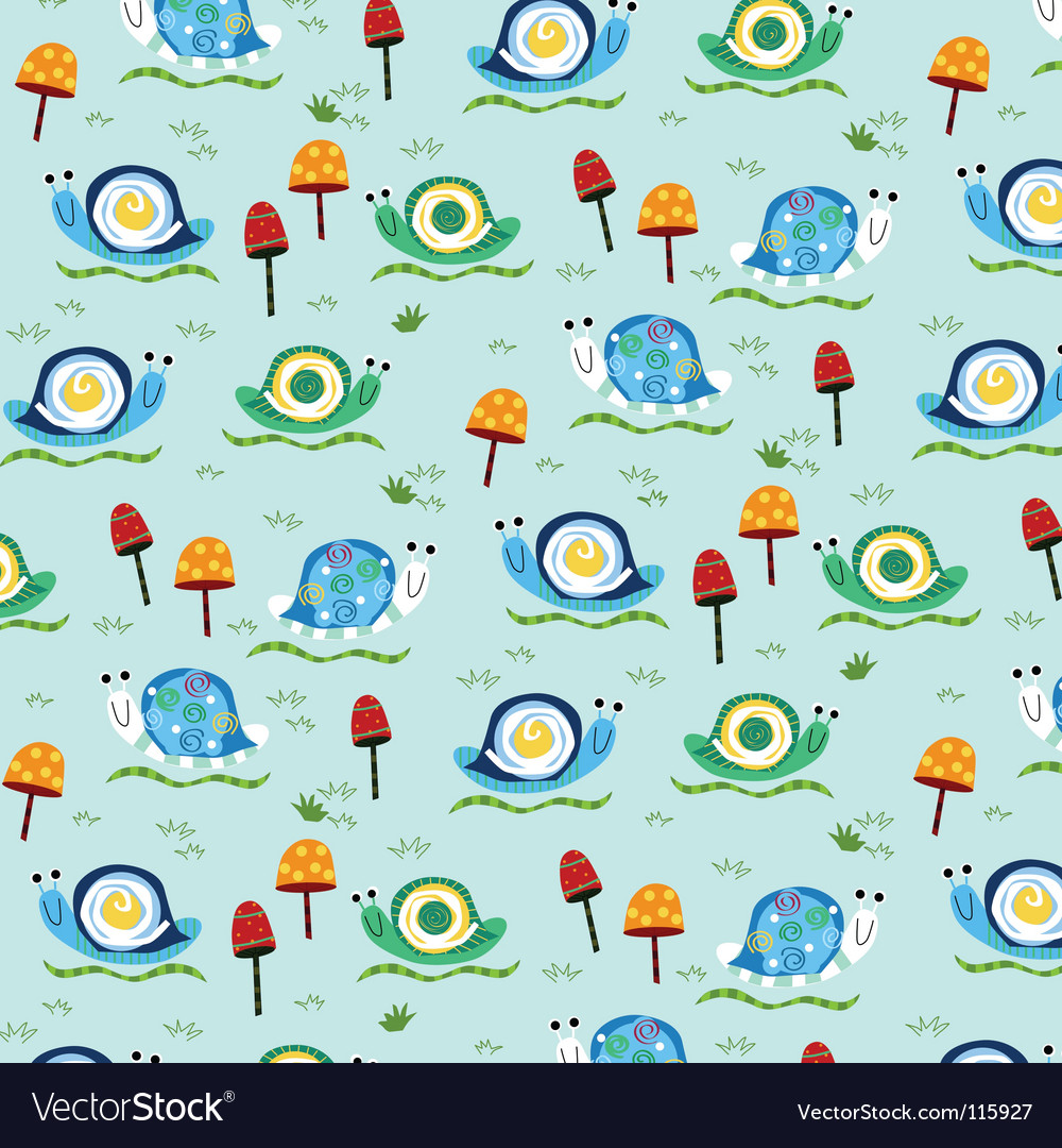 Retro Snail Pattern