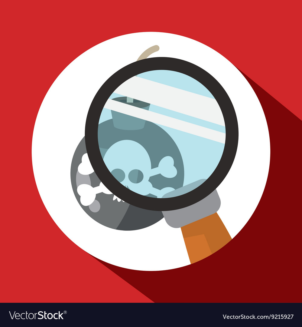 Security system design technology icon isolated