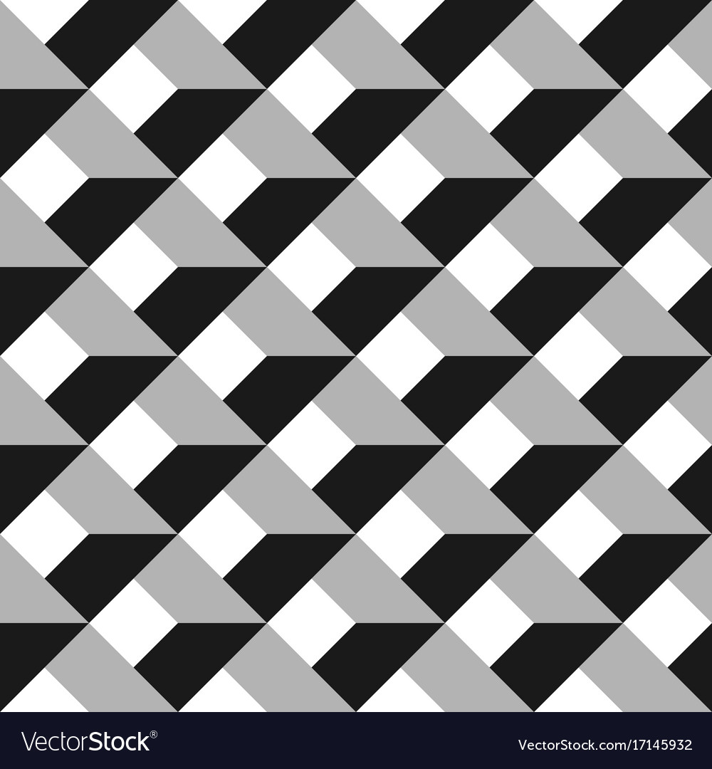 3d abstract seamless pattern grey grid