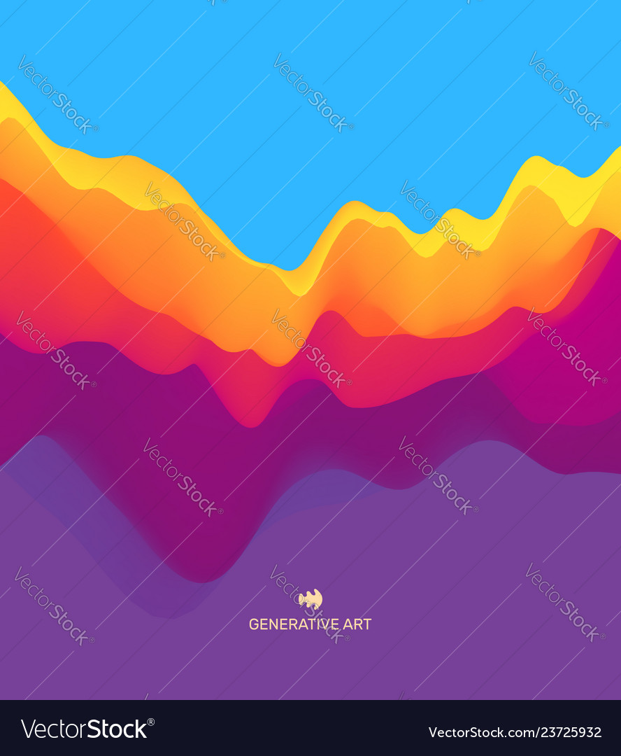 3d wavy background dynamic effect abstract vector image 3d wavy background dynamic effect abstract