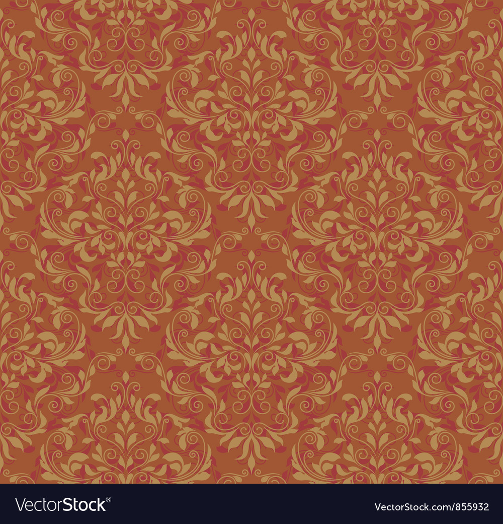 Damask seamless pattern