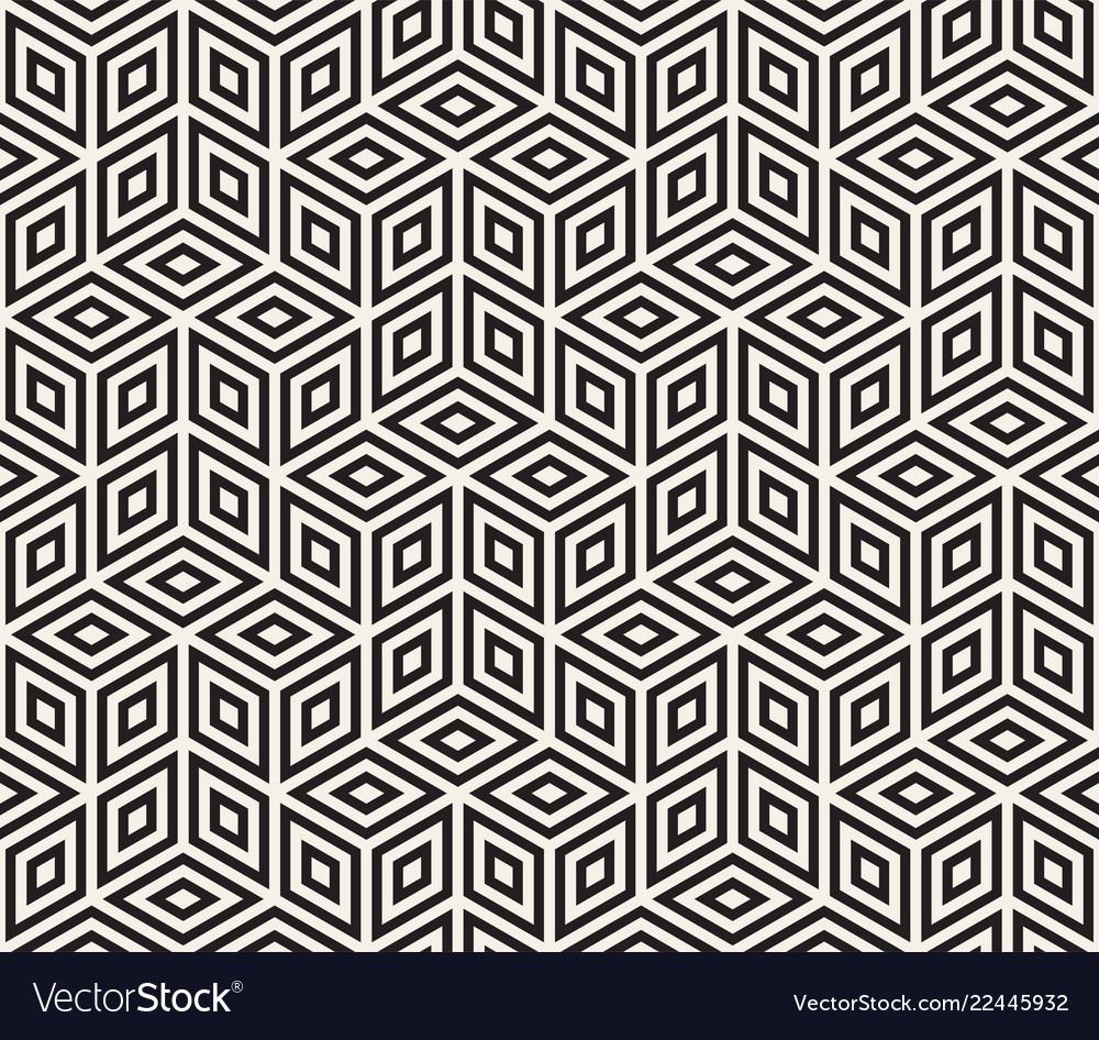 Geometric Abstract Lines Pattern