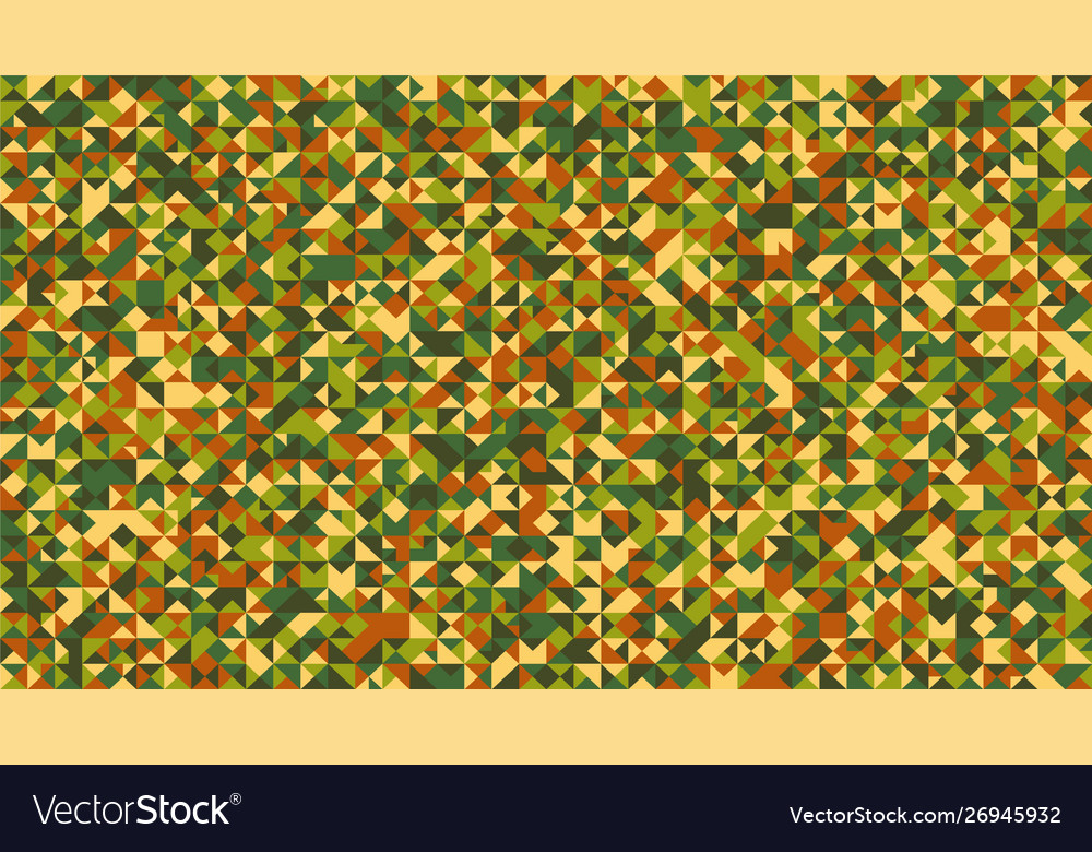 Geometrical multicolored abstract triangle vector image Geometrical multicolored abstract triangle
