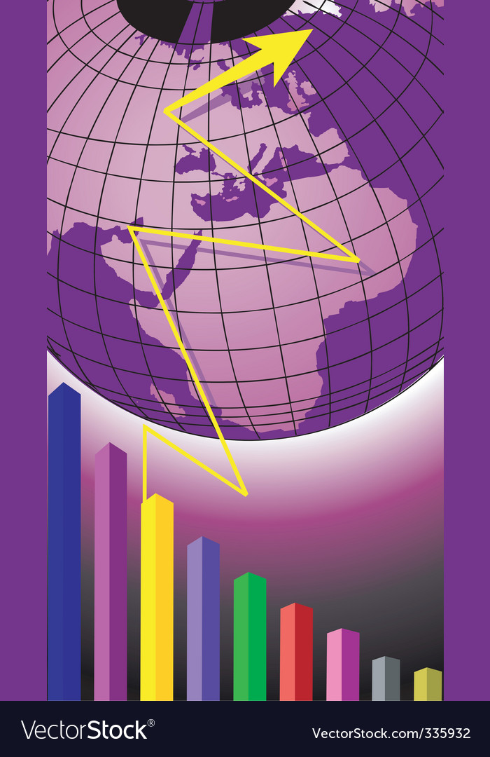 Globe and graph