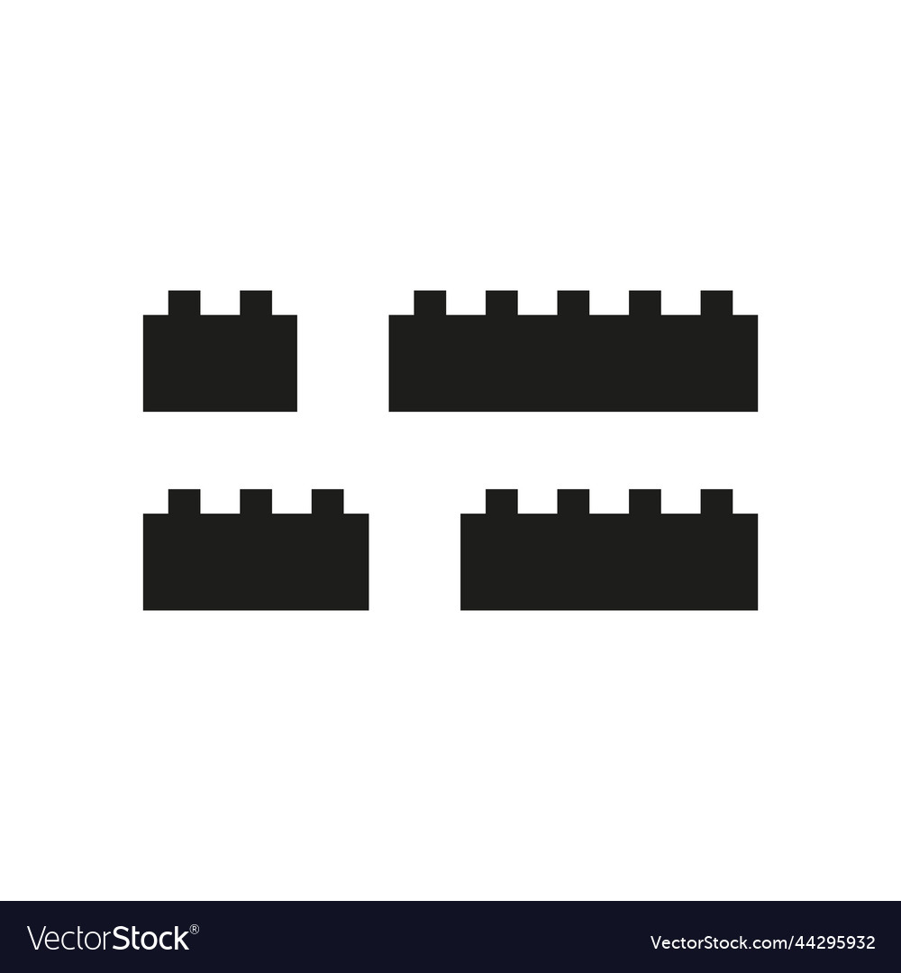 Simple Building Block Icon