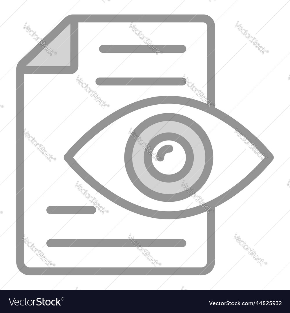 Visible icon user interface as a simple sign