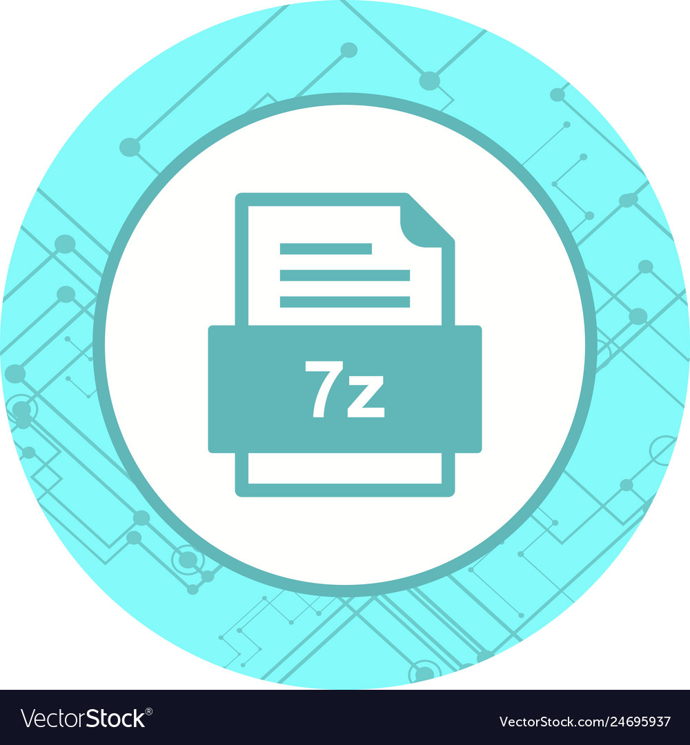 7z file document icon