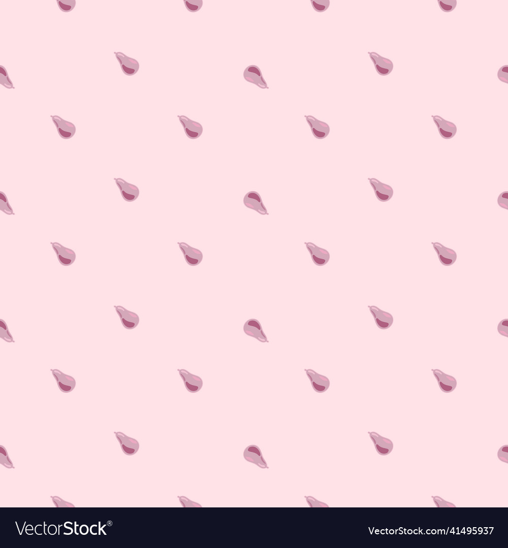 Abstract pear seamless pattern decorative vector image Abstract pear seamless pattern decorative