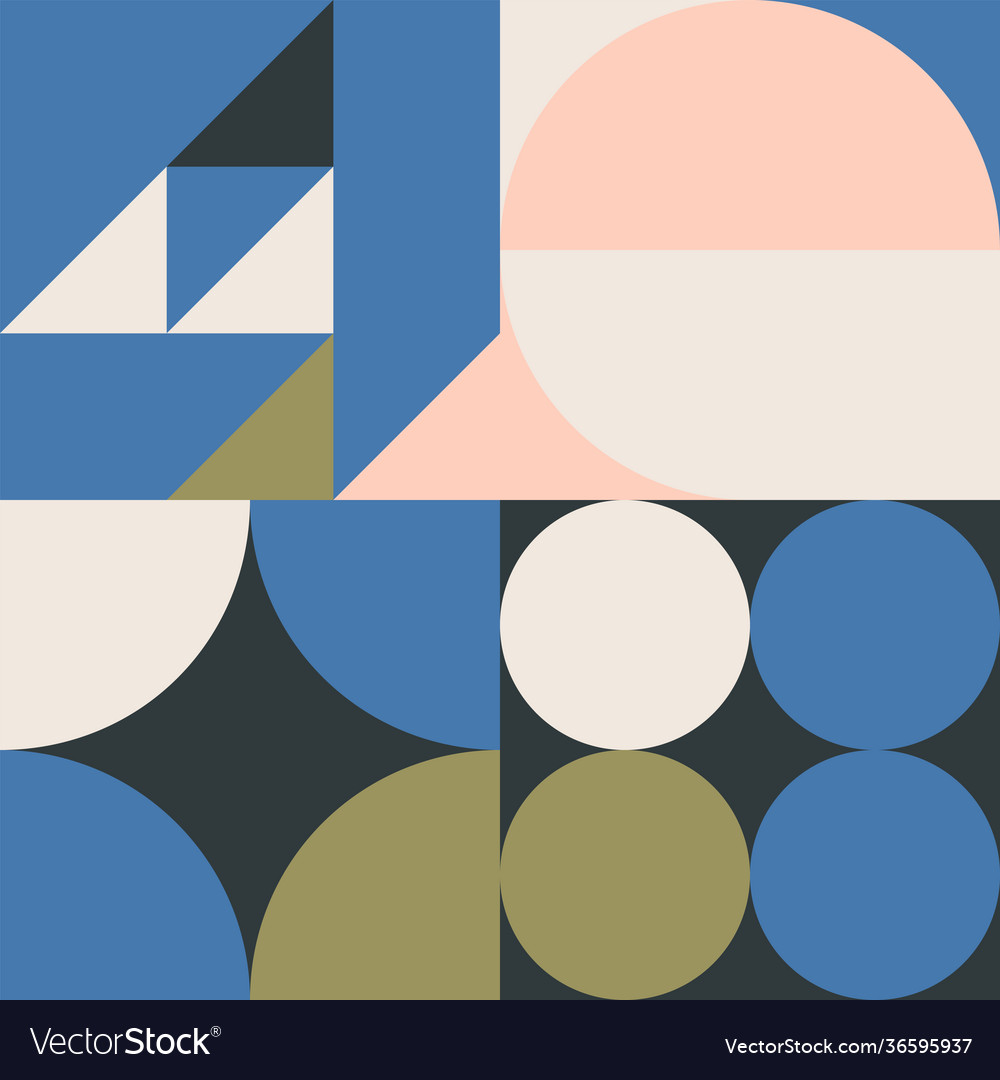 Geometric Square Pattern