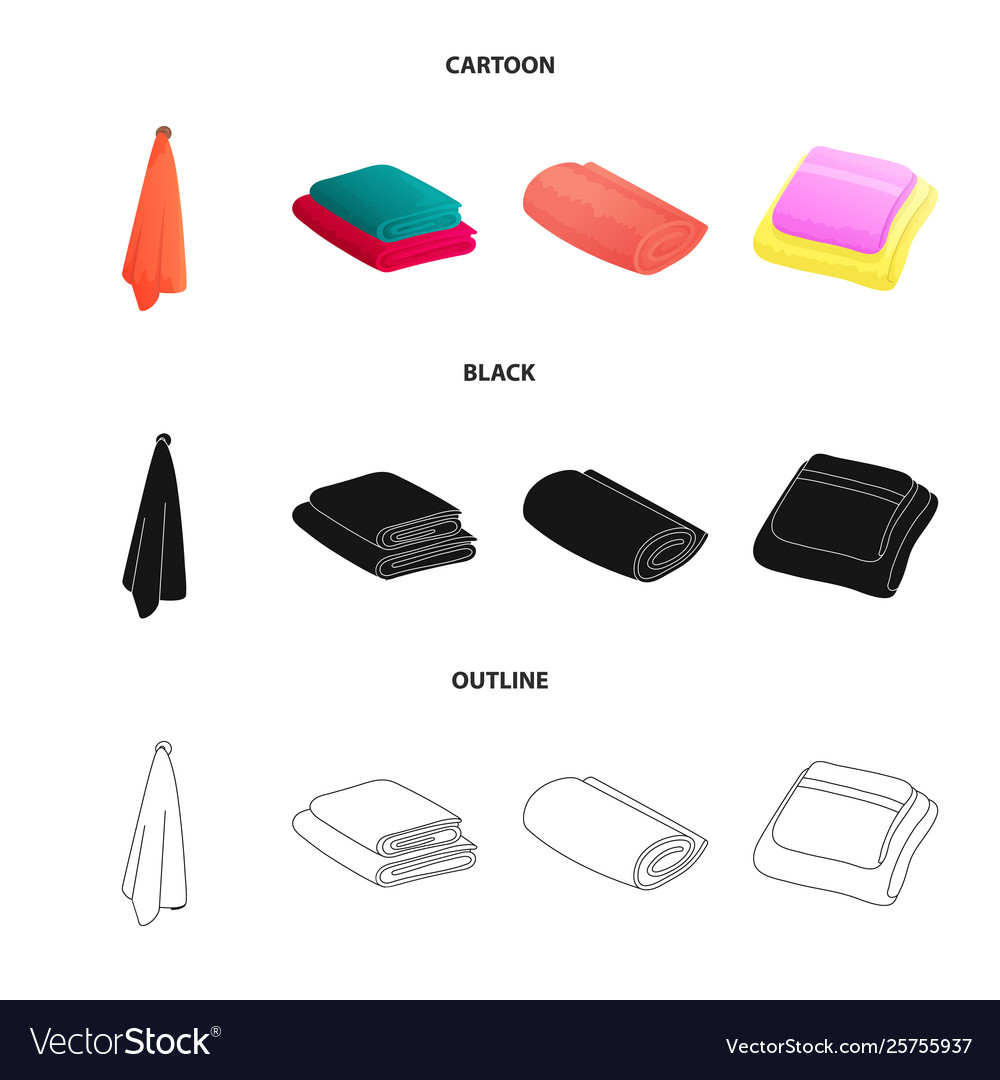 Isolated object soft and clean logo set