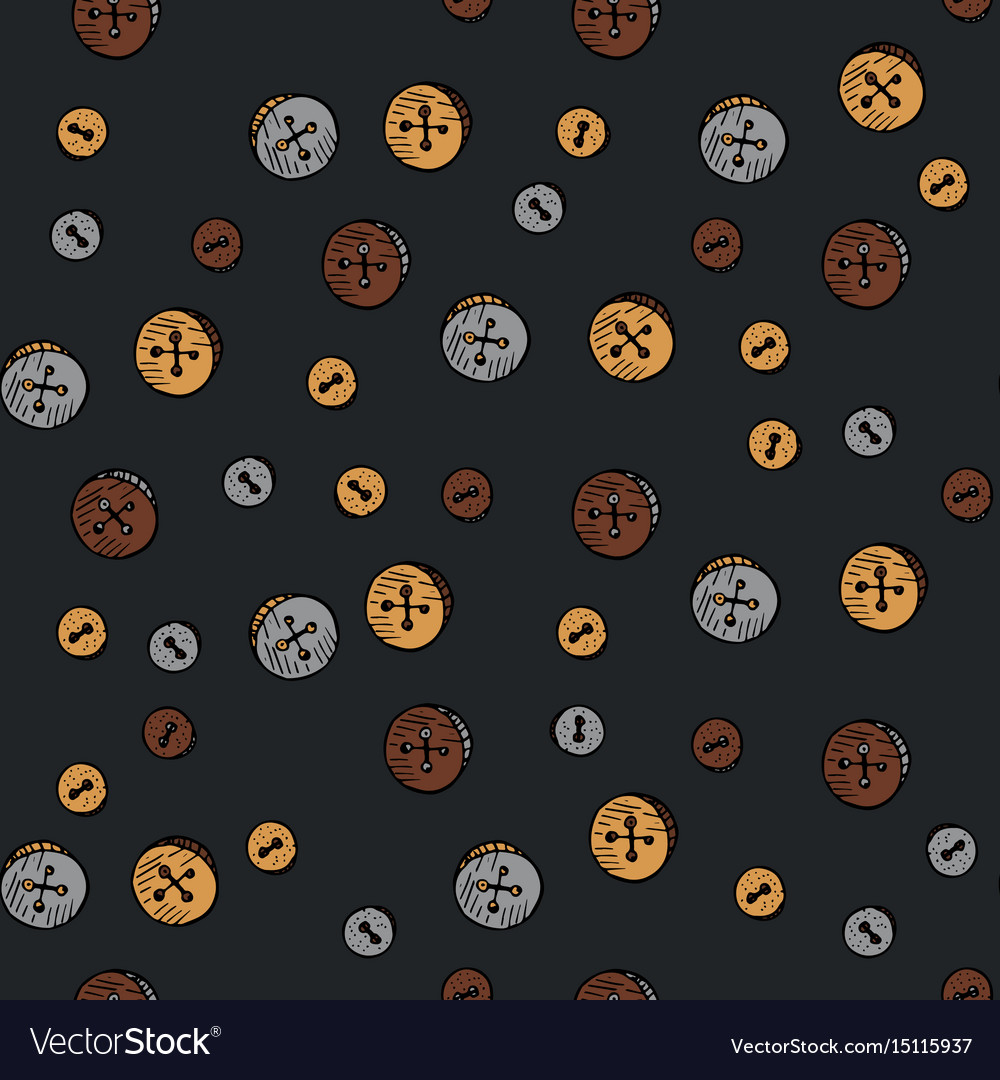 Seamless pattern with man symbols