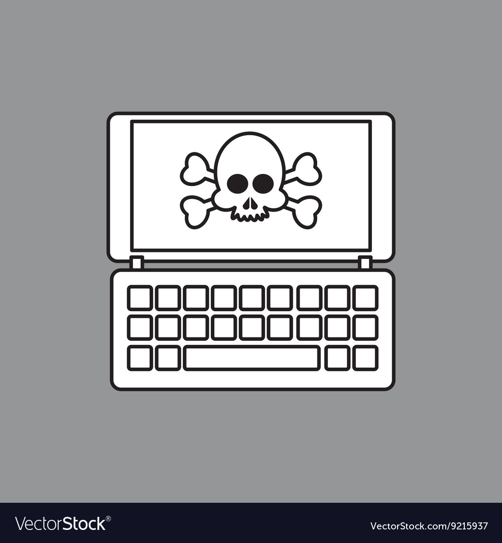 Security system design technology icon isolated