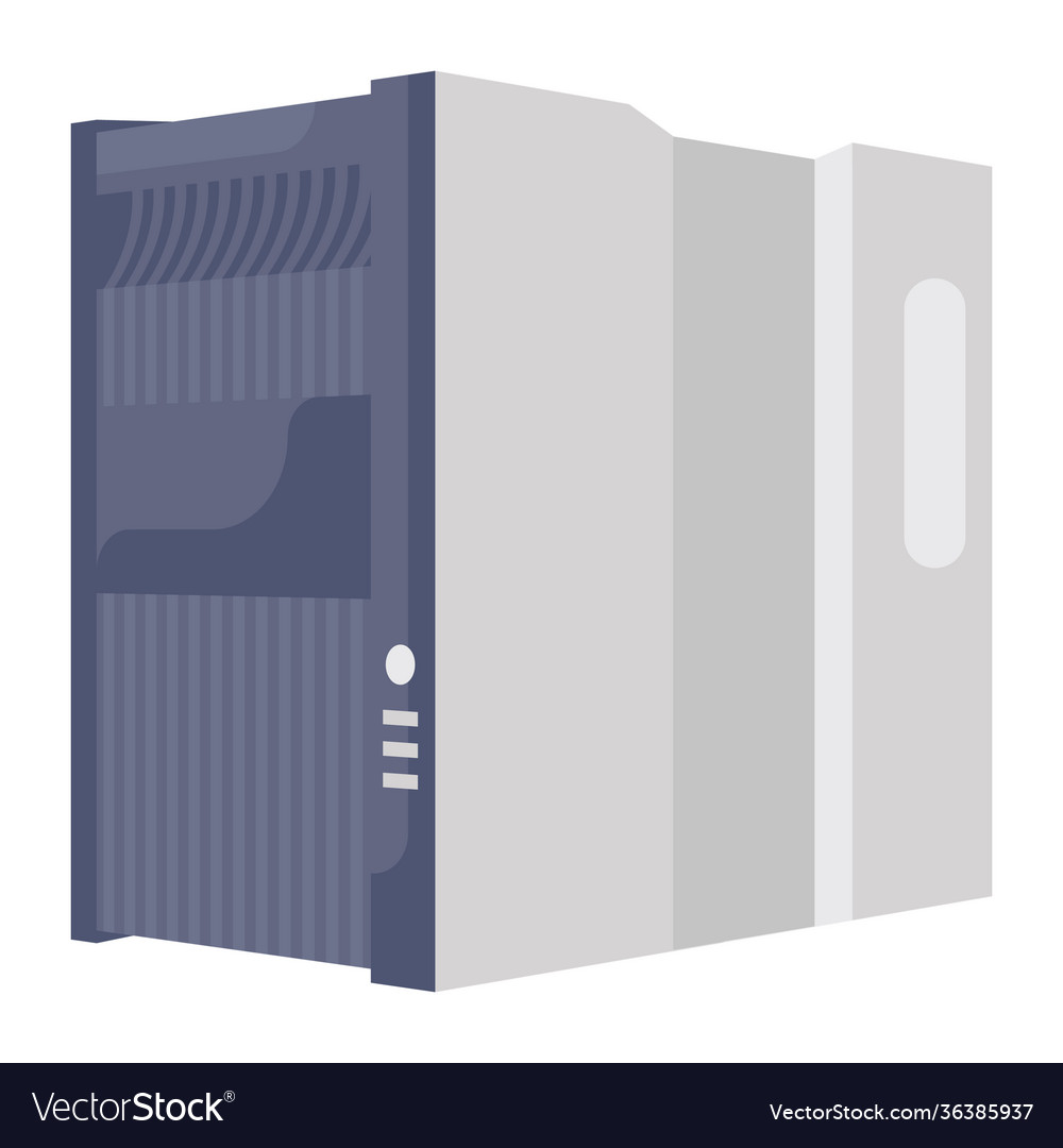 Server room Royalty Free Vector Image - VectorStock