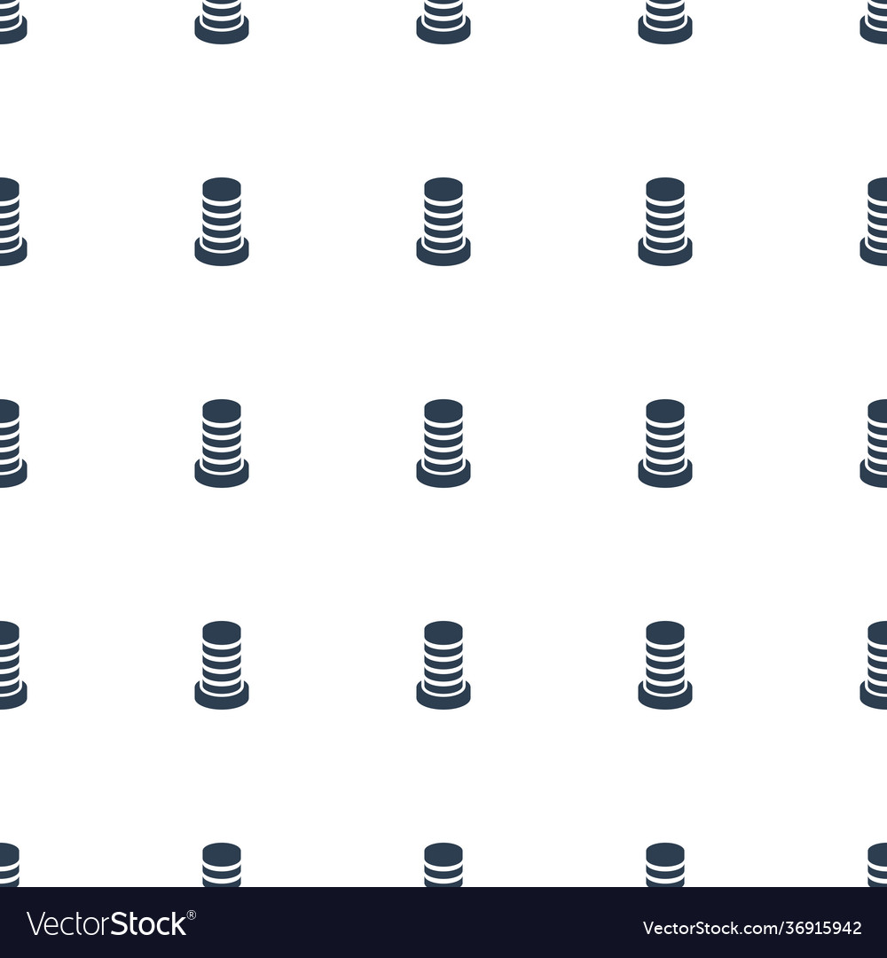 Building icon pattern seamless white background