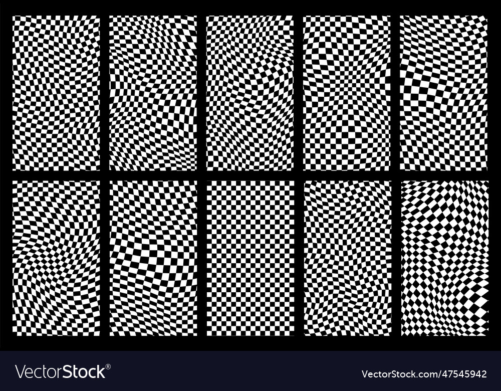 Groovy retro pattern background in psychedelic vector image Groovy retro pattern background in psychedelic