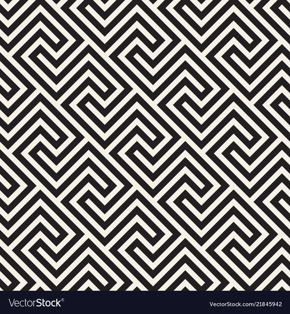 Seamless geometric pattern simple abstract lines vector image Seamless geometric pattern simple abstract lines