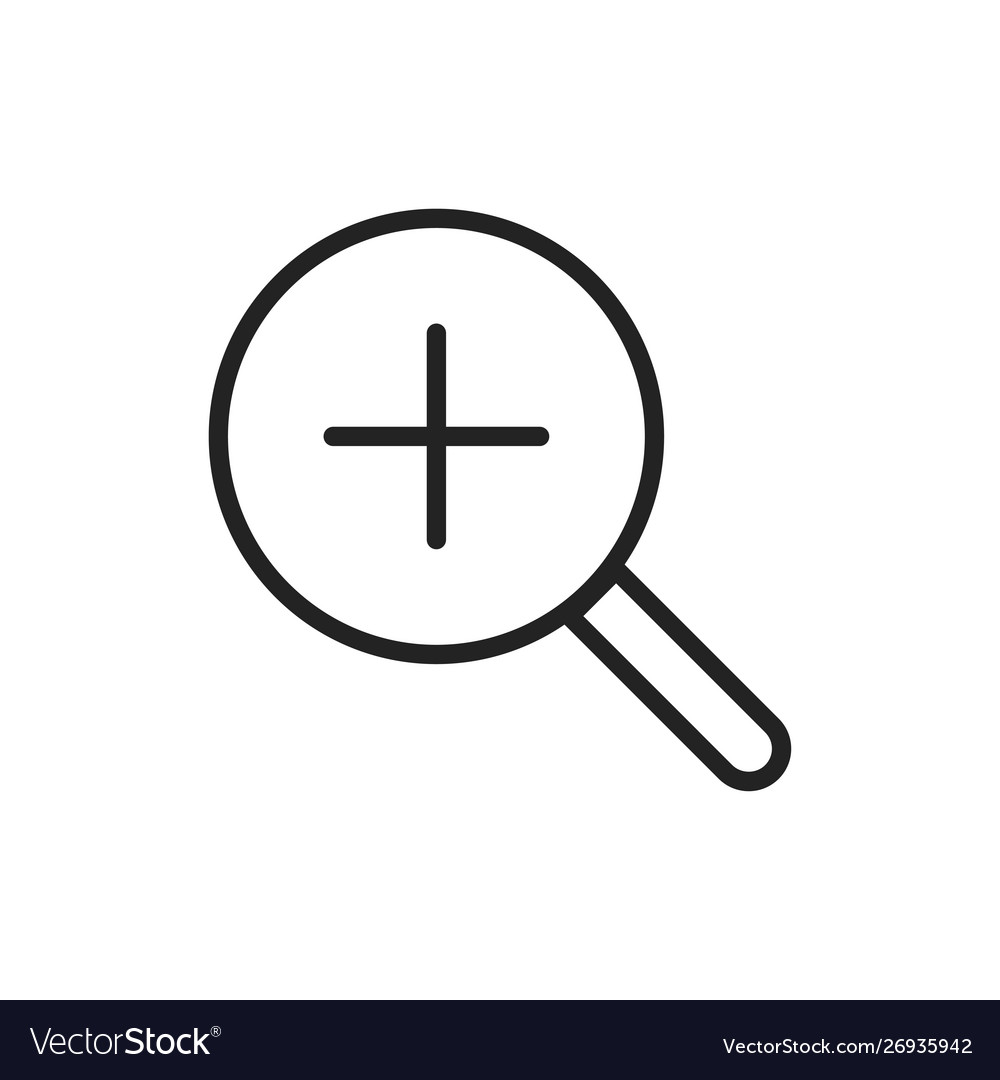 Search web icons in line style seo analytics vector image Search web icons in line style seo analytics