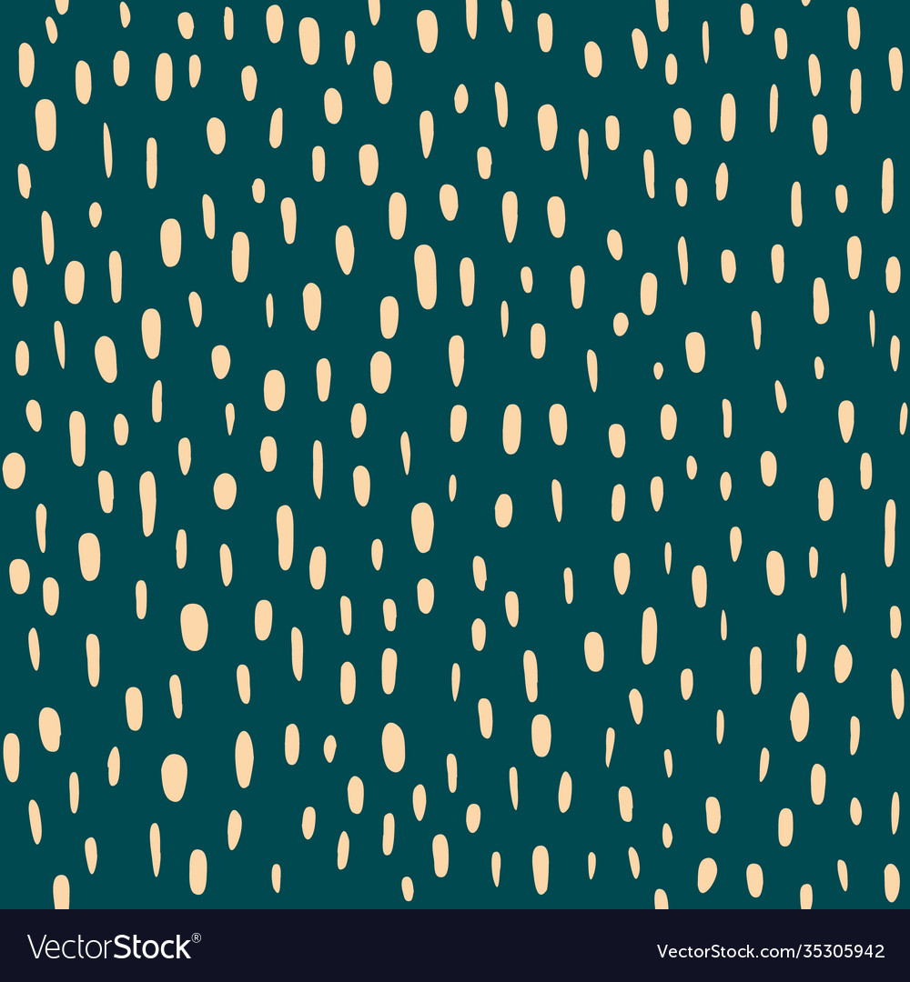 Spots ovals and dots seamless pattern