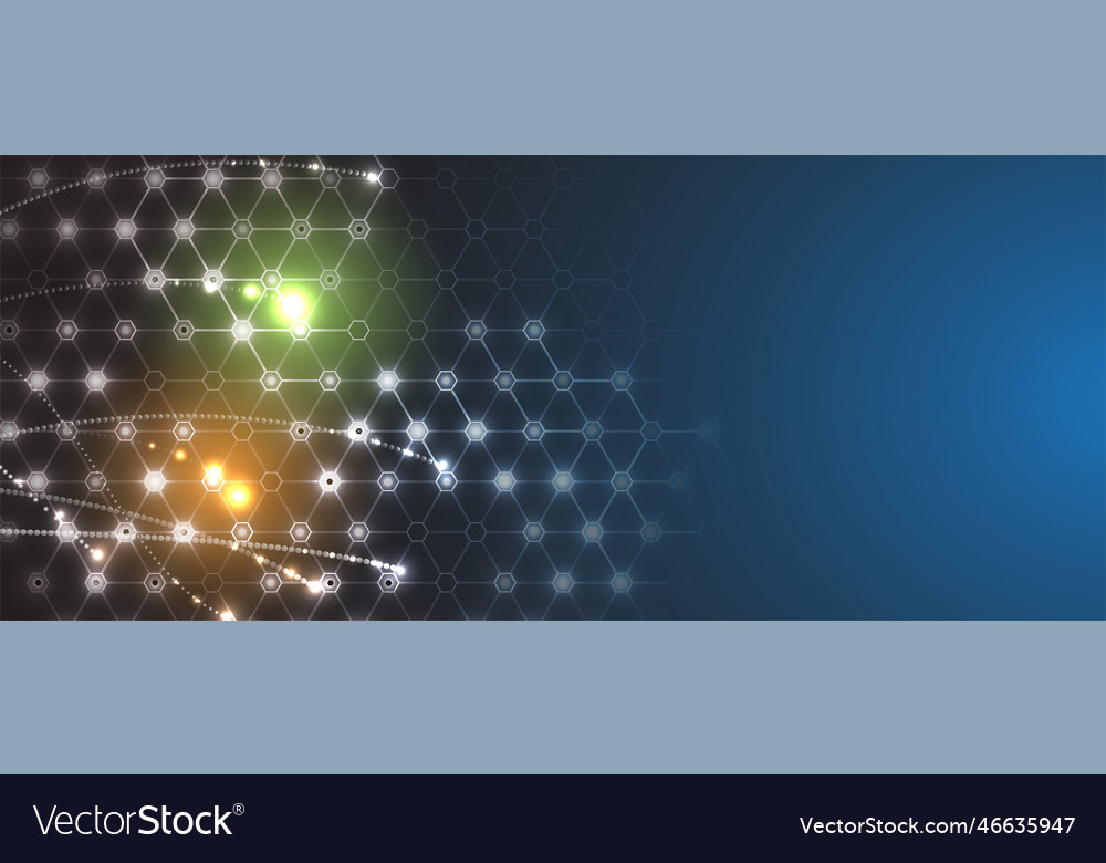 Artificial intelligence technology web background