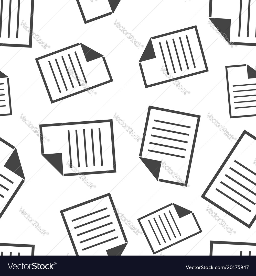 Document seamless pattern background business